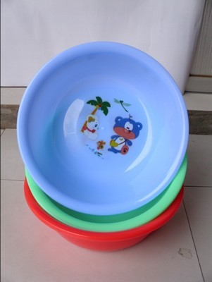 【供應36厘米塑料家用臉盆 廠家直銷 塑料產品總匯 貨號美佳38】價格,廠家,圖片,家用盆、桶,臨沂批發城妙星塑料制品經營部-